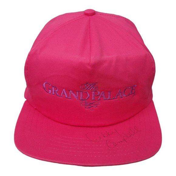 The Grand Palace Autograph Debby Campbell Embroidered J Hats Snapback Cap Hat - Picture 1 of 16